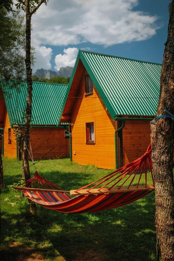 Hotel Camp Sutjeska Tjentiste Esterno foto