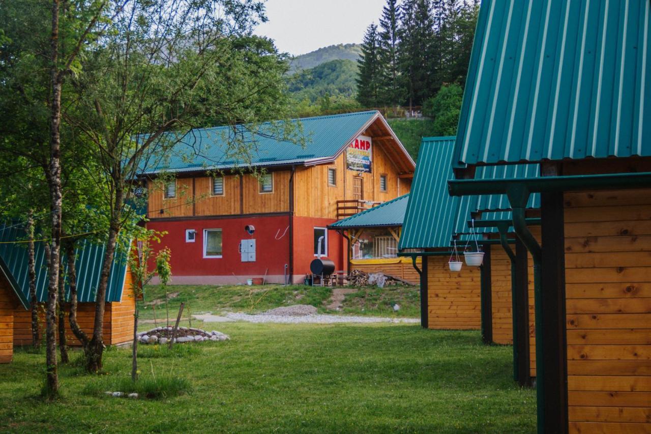 Hotel Camp Sutjeska Tjentiste Esterno foto