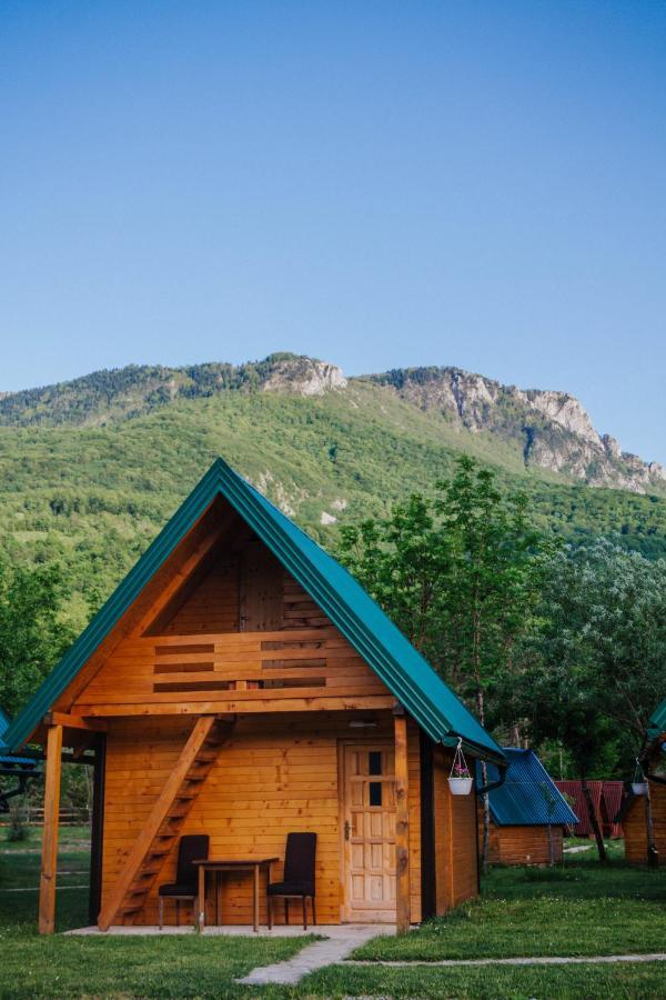 Hotel Camp Sutjeska Tjentiste Esterno foto