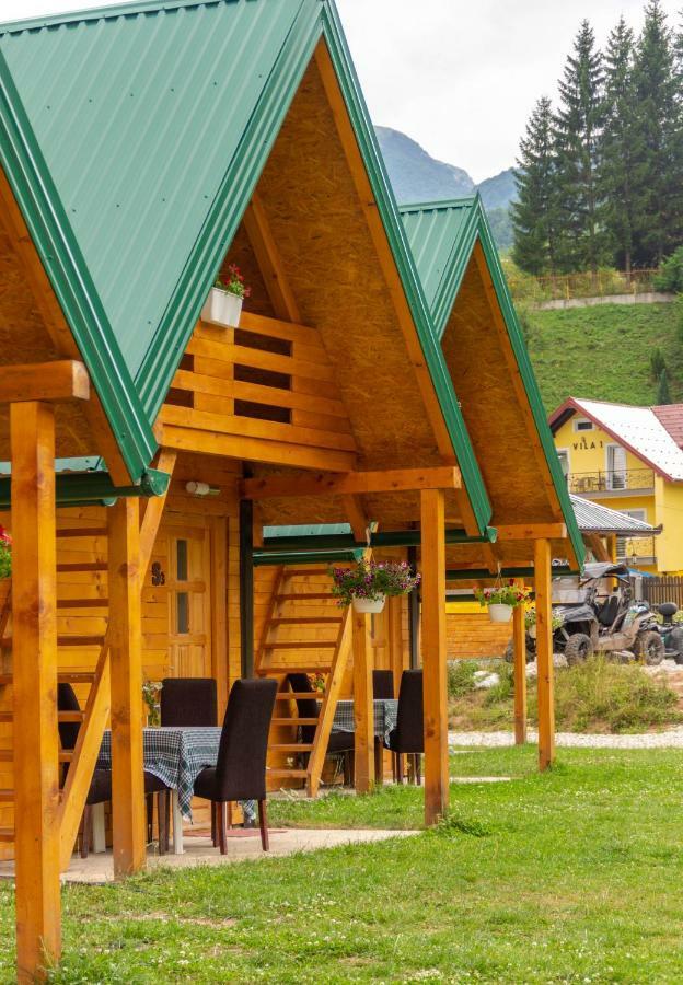 Hotel Camp Sutjeska Tjentiste Esterno foto
