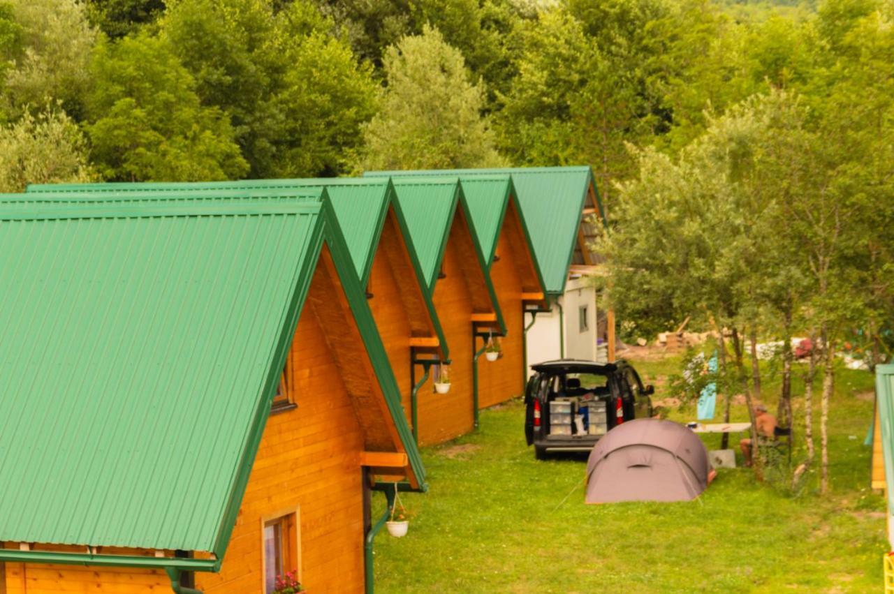 Hotel Camp Sutjeska Tjentiste Esterno foto